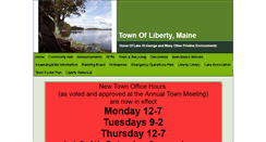 Desktop Screenshot of libertymaine.us